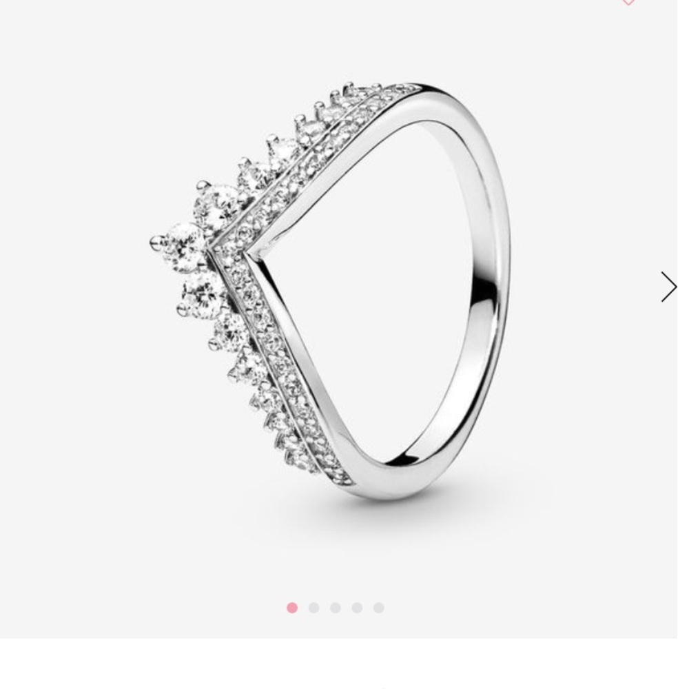 PANDORA princess wish ring